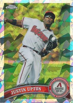 2011 Topps Chrome - Atomic Refractors #38 Justin Upton Front