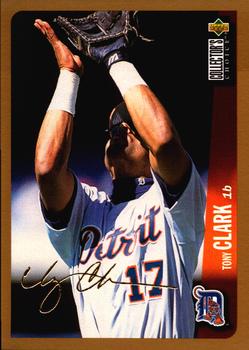 1996 Collector's Choice - Gold Signature #543 Tony Clark Front
