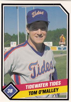 1989 CMC Tidewater Tides #15 Tom O'Malley  Front