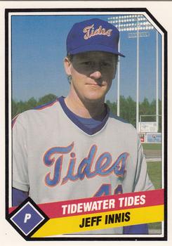 1989 CMC Tidewater Tides #3 Jeff Innis  Front