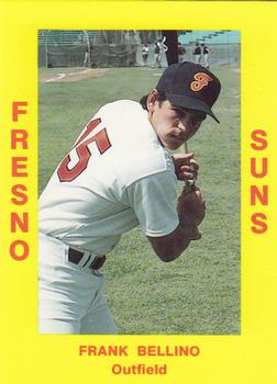 1988 Cal League #8 Frank Bellino Front
