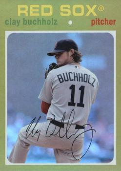 2012 Topps Archives - Gold Foil #87 Clay Buchholz Front