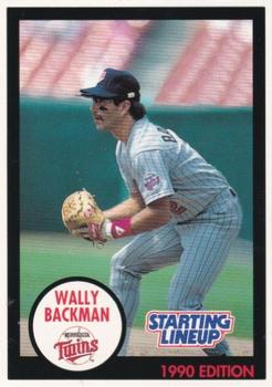 1990 Kenner Starting Lineup Cards #4691014080 Wally Backman Front