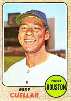 1968 Topps #274 Mike Cuellar Front