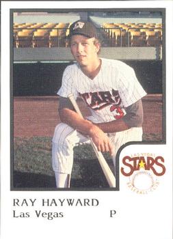 1986 ProCards Las Vegas Stars #7 Ray Hayward Front