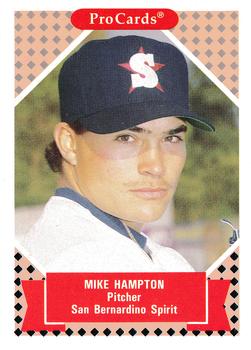 1991-92 ProCards Tomorrow's Heroes #145 Mike Hampton Front