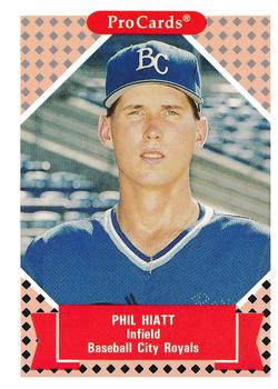 1991-92 ProCards Tomorrow's Heroes #76 Phil Hiatt Front