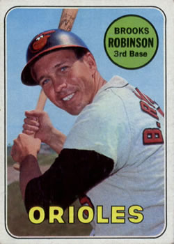 1969 Topps #550 Brooks Robinson Front