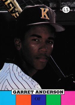 1990 Little Sun High School Prospects #19 Garret Anderson Front