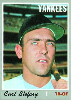 1970 Topps #297 Curt Blefary Front