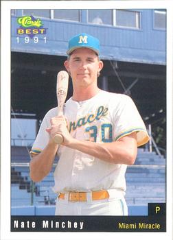 1991 Classic Best Miami Miracle #10 Nate Minchey Front
