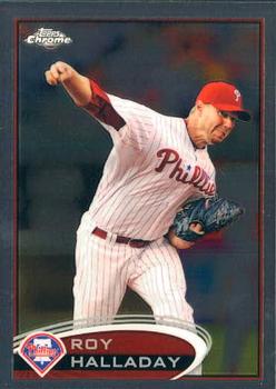 2012 Topps Chrome #28 Roy Halladay Front