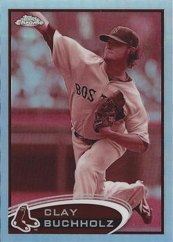 2012 Topps Chrome - Sepia Refractors #23 Clay Buchholz Front