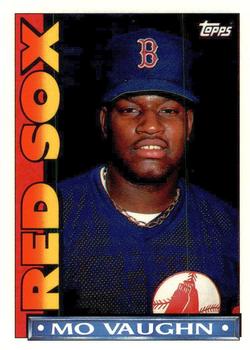 1990 Topps TV Boston Red Sox #64 Mo Vaughn Front