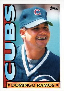 1990 Topps TV Chicago Cubs #24 Domingo Ramos Front