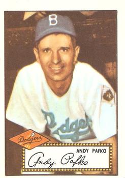 1983 Topps 1952 Reprint Series #1 Andy Pafko Front