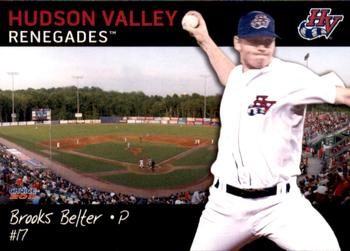 2011 Choice Hudson Valley Renegades #03 Brooks Belter Front