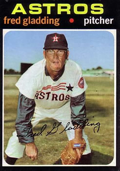 1971 Topps #381 Fred Gladding Front