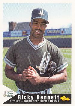 1994 Classic Best South Bend Silver Hawks #3 Ricky Bennett Front
