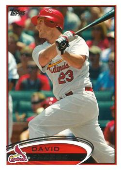 2012 Topps St. Louis Cardinals #STL1 David Freese Front