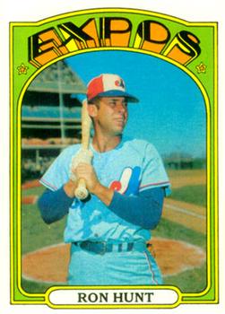 1972 Topps #110 Ron Hunt Front