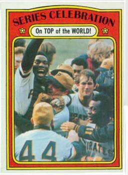 1972 Topps #230 Series Celebration - On Top of the World! Front