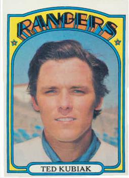 1972 Topps #23 Ted Kubiak Front