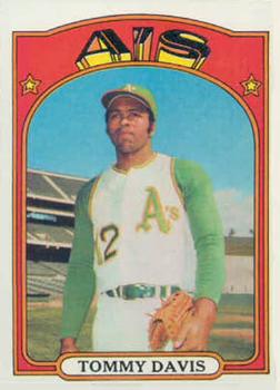1972 Topps #41 Tommy Davis Front