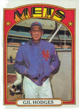 1972 Topps #465 Gil Hodges Front