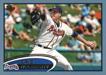 2012 Topps Update - Walmart Blue Border #US314 Eric O'Flaherty Front