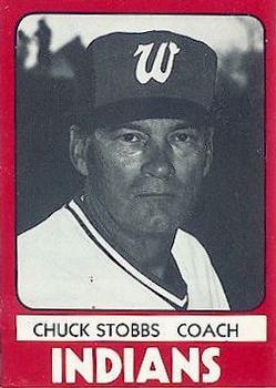 1980 TCMA Waterloo Indians #31 Chuck Stobbs Front
