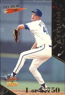 1995 Signature Rookies Old Judge - Preview '95 #27 Jim Pittsley Front