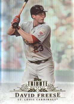 2013 Topps Tribute #11 David Freese Front