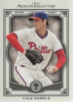 2013 Topps Museum Collection #40 Cole Hamels Front