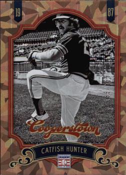 2012 Panini Cooperstown - Crystal Collection #143 Catfish Hunter Front
