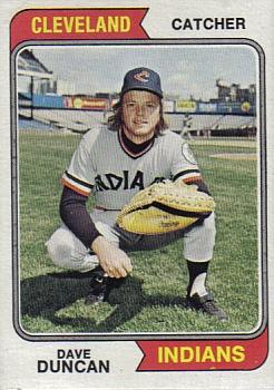 1974 Topps #284 Dave Duncan Front