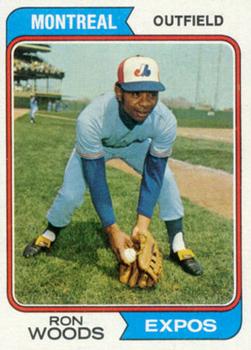 1974 Topps #377 Ron Woods Front