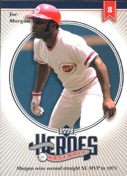2002 Upper Deck Prospect Premieres - Heroes of Baseball: Joe Morgan #HJM2 Joe Morgan  Front