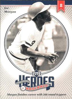2002 Upper Deck Prospect Premieres - Heroes of Baseball: Joe Morgan #HJM3 Joe Morgan  Front