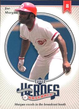 2002 Upper Deck Prospect Premieres - Heroes of Baseball: Joe Morgan #HJM9 Joe Morgan  Front
