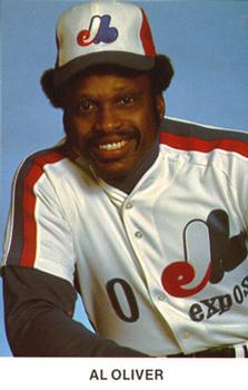 1983 Montreal Expos Photocards #NNO Al Oliver Front