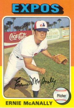 1975 Topps #318 Ernie McAnally Front