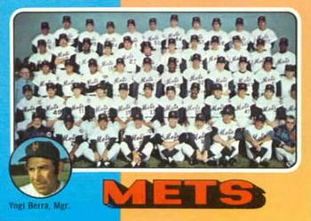 1975 Topps #421 New York Mets / Yogi Berra Front