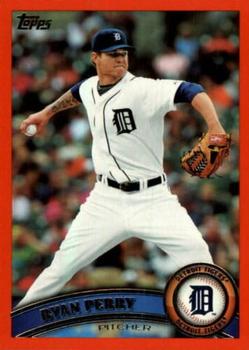 2011 Topps - Red Border #264 Ryan Perry Front