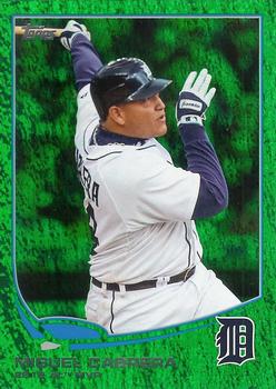 2013 Topps - Emerald Foil #374 Miguel Cabrera Front