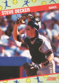 1991 Score 12th National Sports Collectors Convention #2 Steve Decker Front