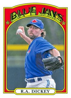 2013 Topps - 1972 Topps Minis #TM-78 R.A. Dickey Front