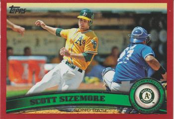 2011 Topps Update - Target Red Border #US111 Scott Sizemore Front