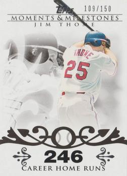 2008 Topps Moments & Milestones #85-246 Jim Thome Front