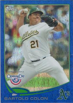 2013 Topps Opening Day - Blue #125 Bartolo Colon Front